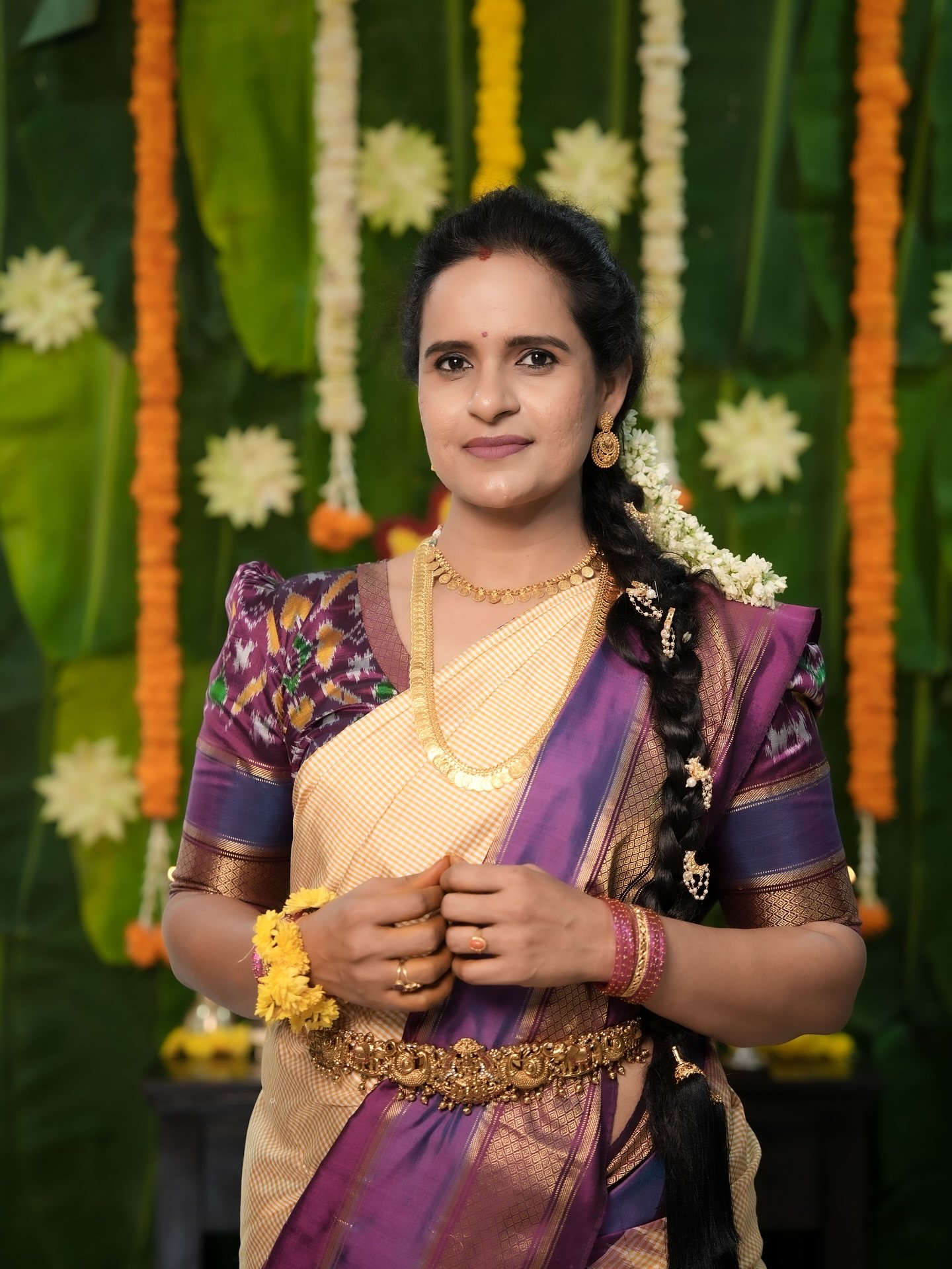 Pochampally FusionTraditional Saree