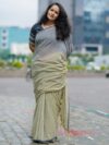 Grey Bird Saree