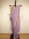 Kaluva Tusser Tissue Saree