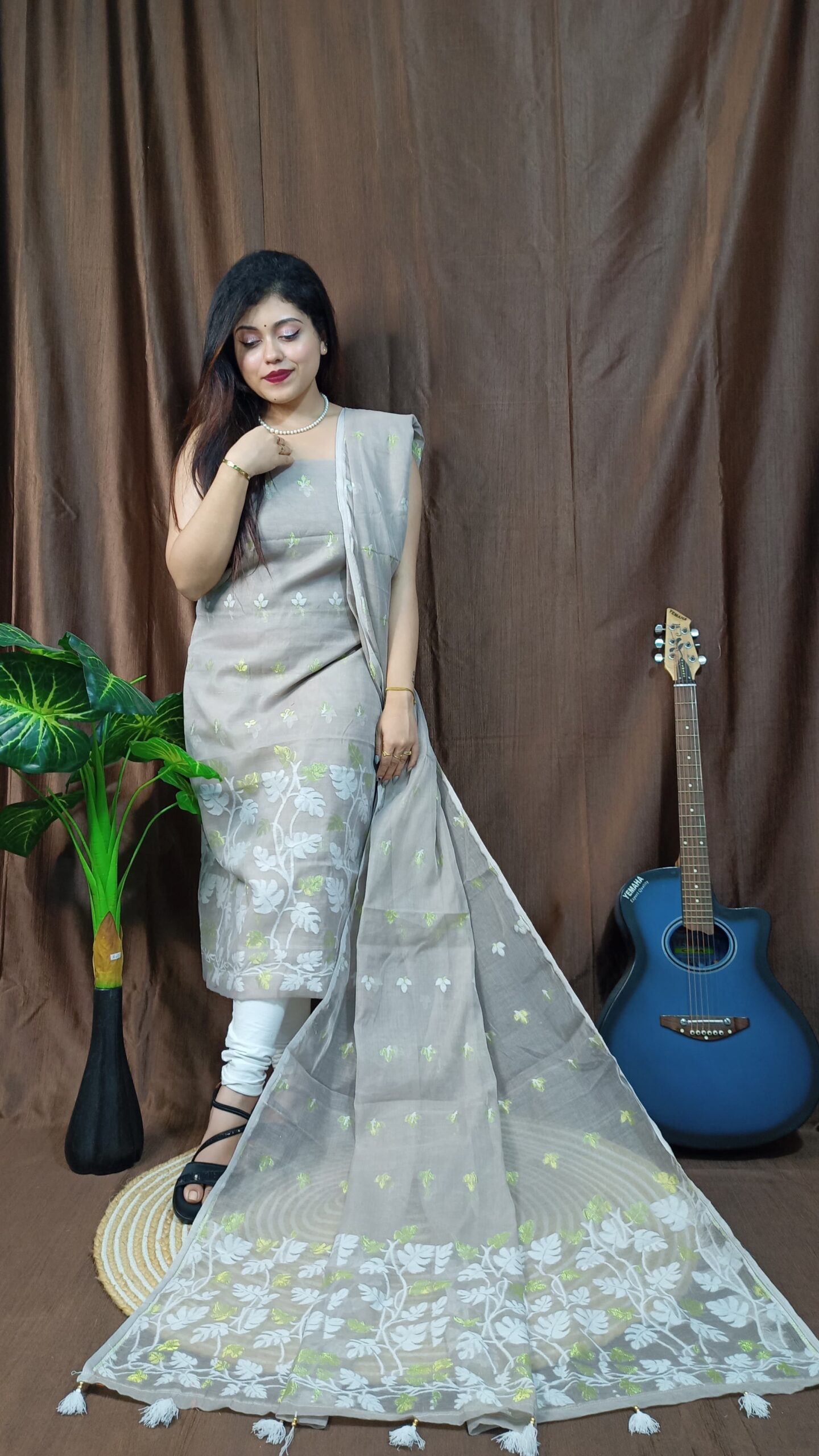 Jamdani Dress Material