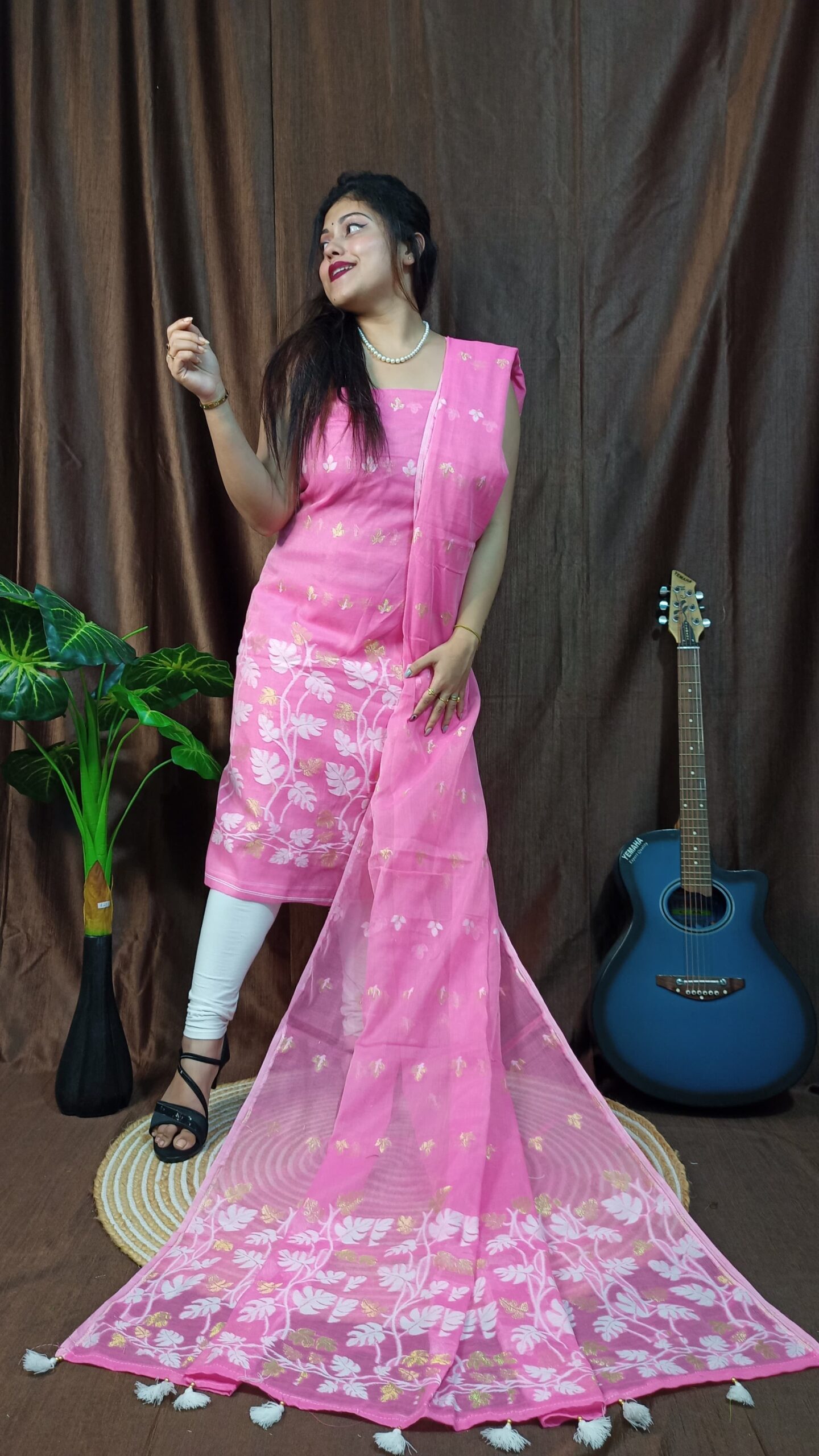 Jamdani Dress Material