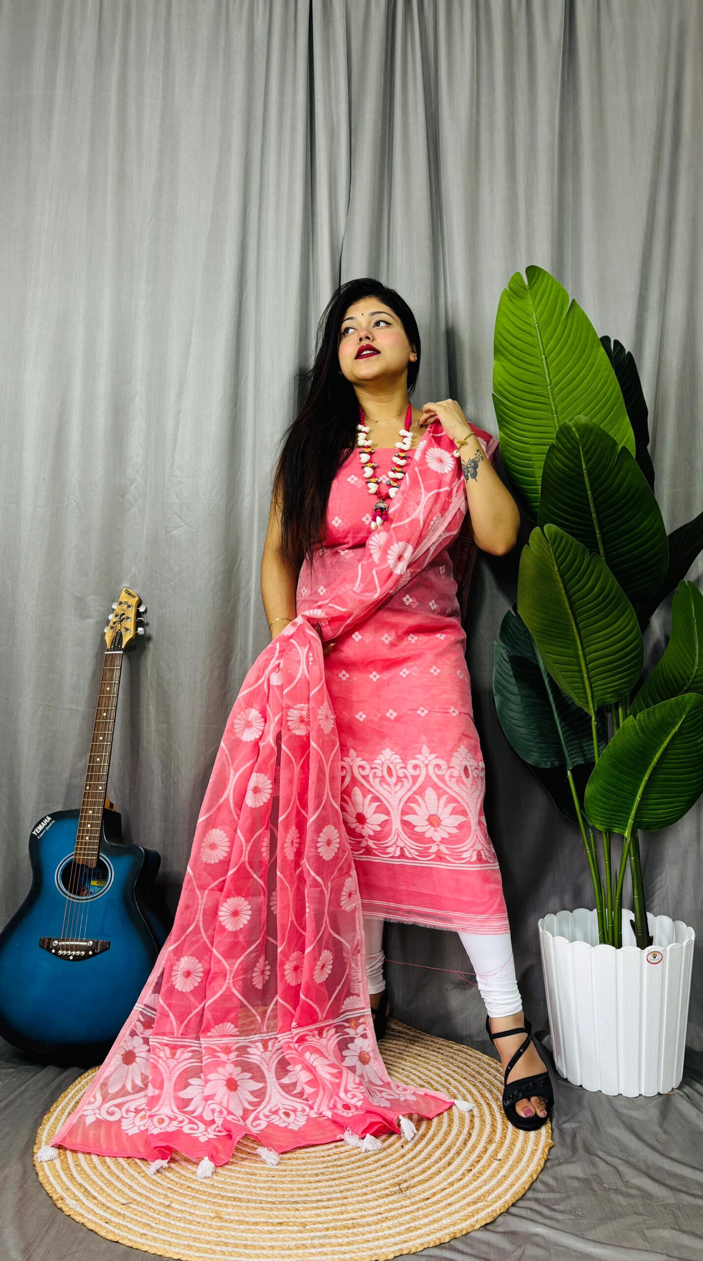 Jamdani Dress Material