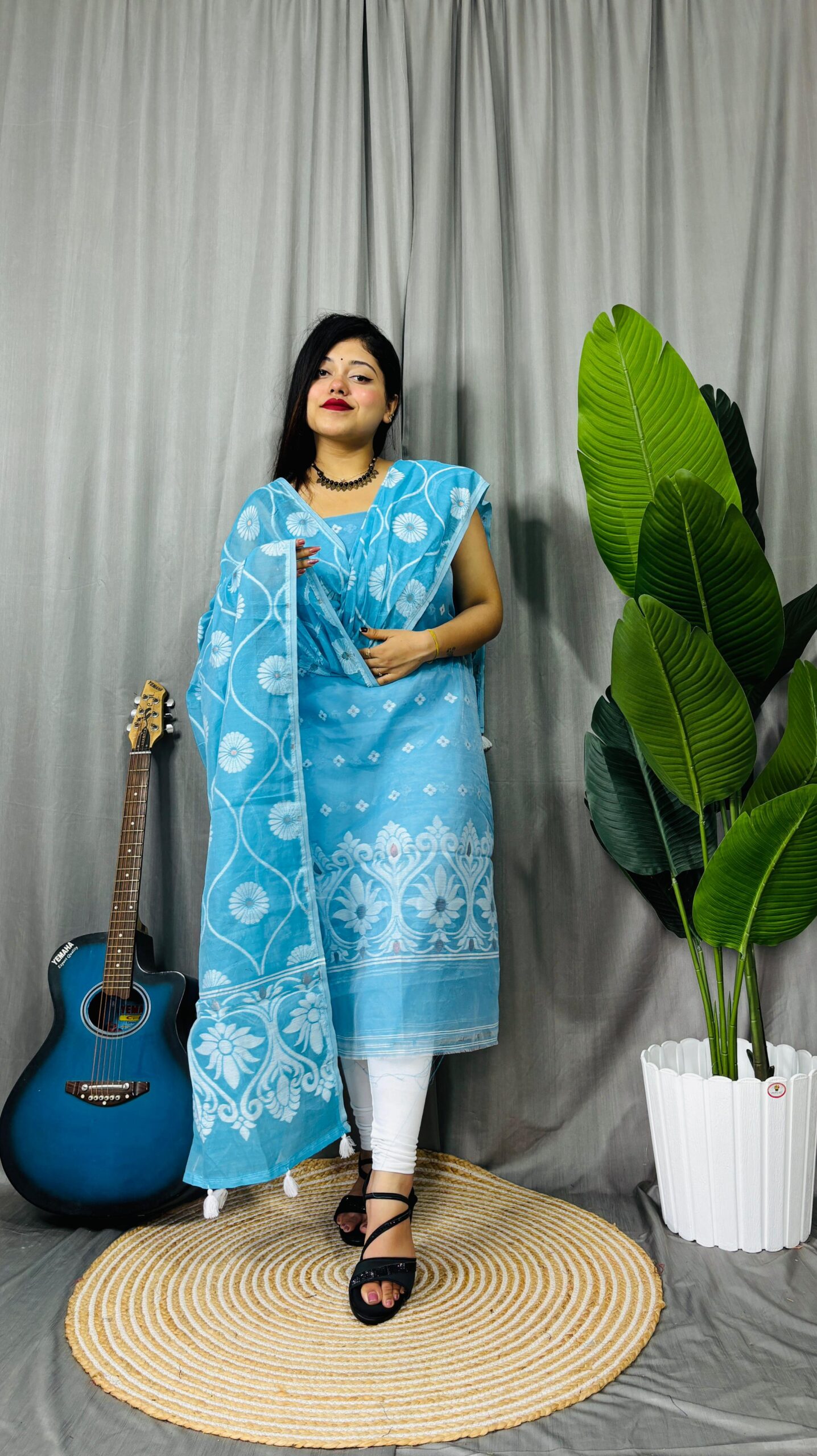 Jamdani Dress Material