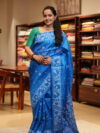 Tusser Jamdani Handloom saree