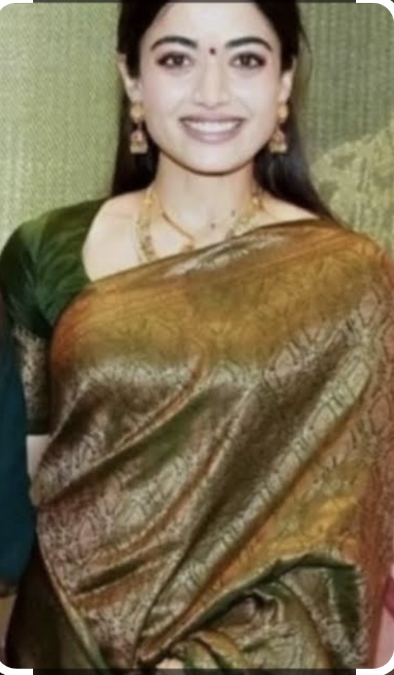 Rashmi’s green banarasi