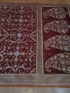 Kora Jamdani Redish maroon