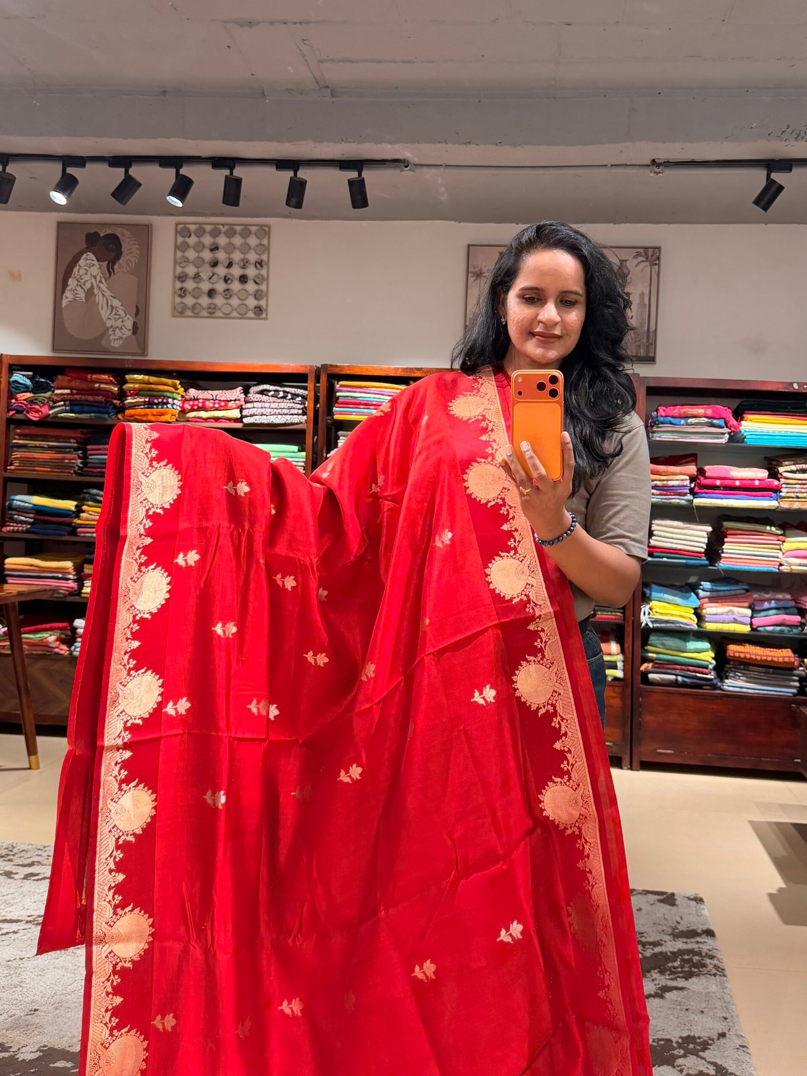 Banarasi Soft Silk Red 1