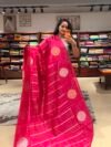 Banarasi soft silk pink