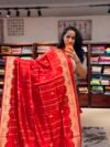 Banarasi soft silk red 2